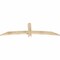 Ekena Millwork Bellingham Rough Sawn Timber Gable Bracket, Douglas Fir, 72"W x 21"H x 2"D x 4"F, 7/12 Pitch GBW072X21X0204BEL00RDF - alternate 4